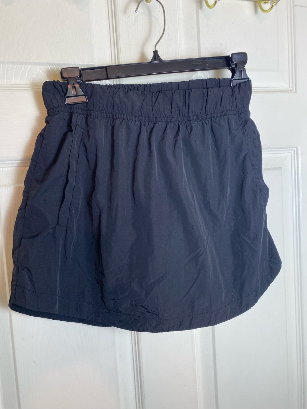 Spyder Black Women Athletic Skort with Elastic Waist Size Small Pockets